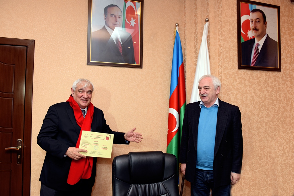 Ректор AУЯ Камал Абдуллаев был избран действительным членом Академии образовательных наук Грузии