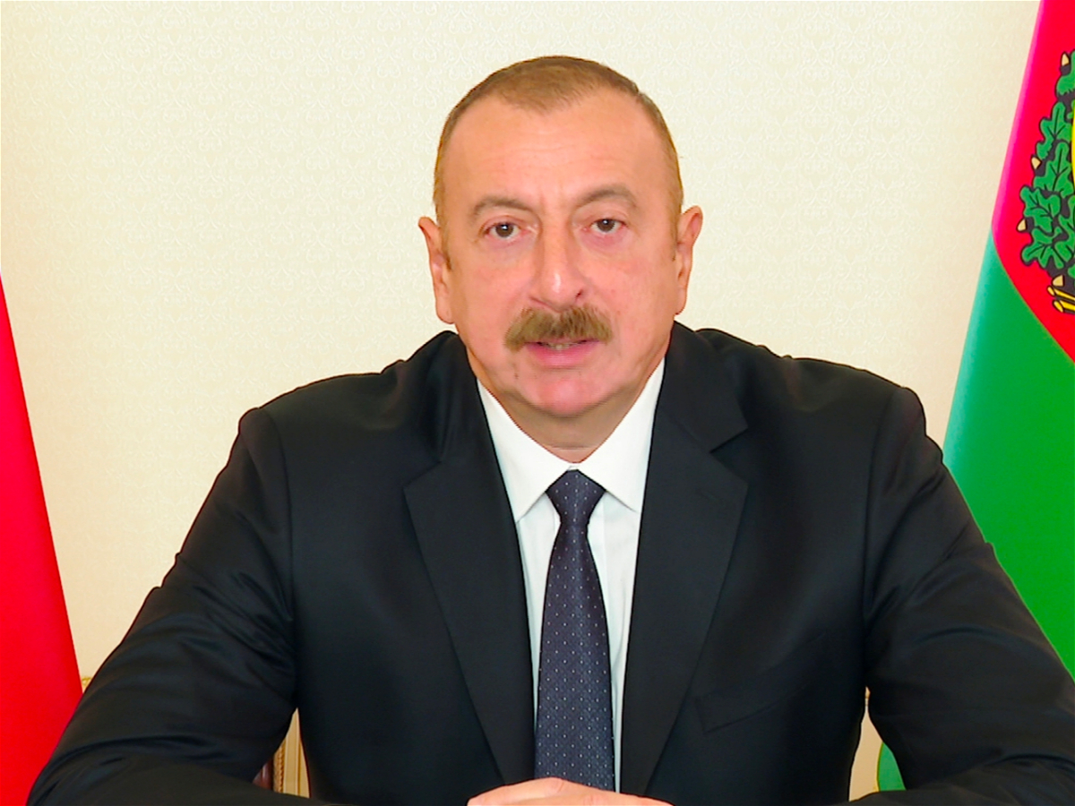 President Ilham Aliyev addressed the nation  