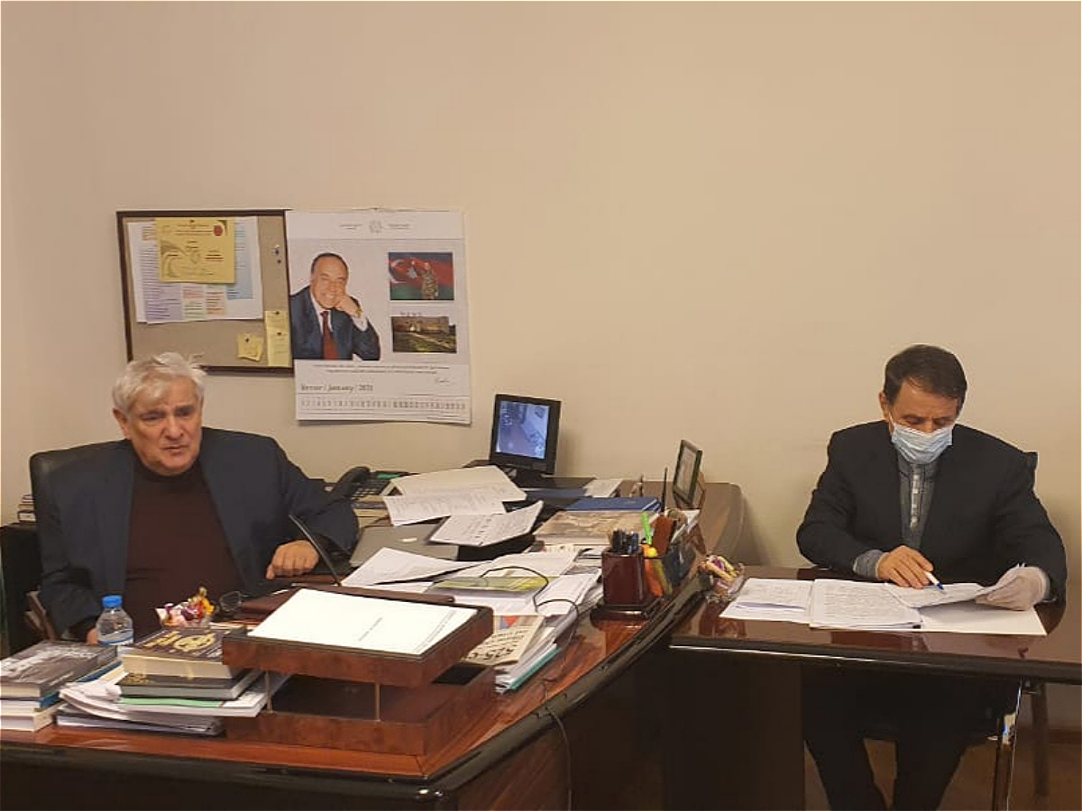 A regular online meeting of the Academic Council of the Azerbaijan University of Languages  was held