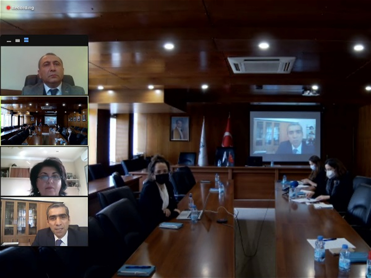 Vice-rector of AUL Sevinj Zeynalova spoke at the international webinar 