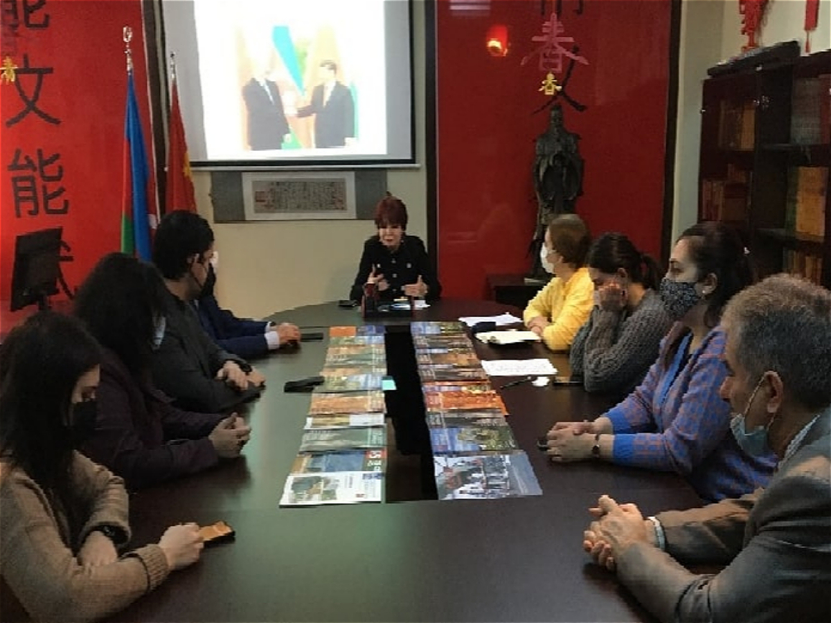 A seminar on the history of Azerbaijani-Chinese relations held at the University of Languages