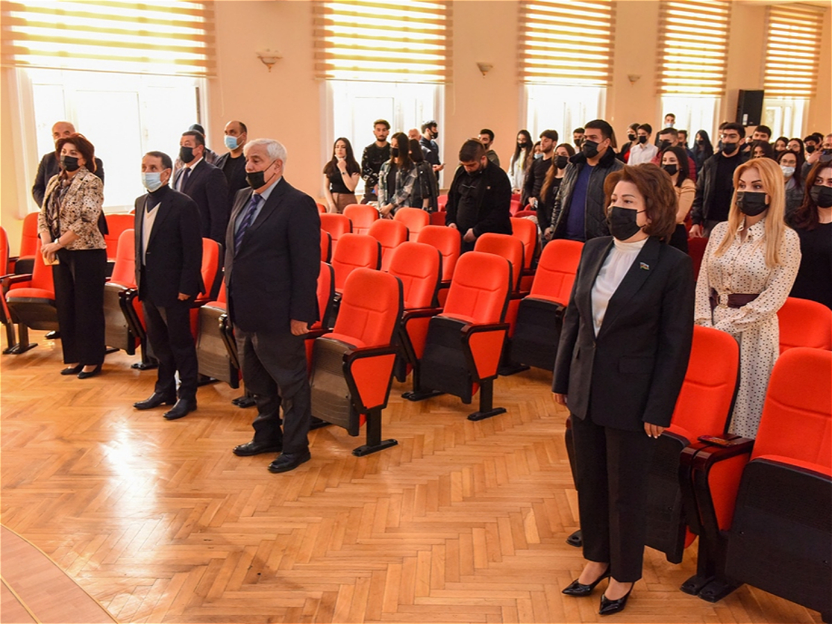 В АУЯ состоялось мероприятие, посвященное 31 марта - Дню геноцида азербайджанцев