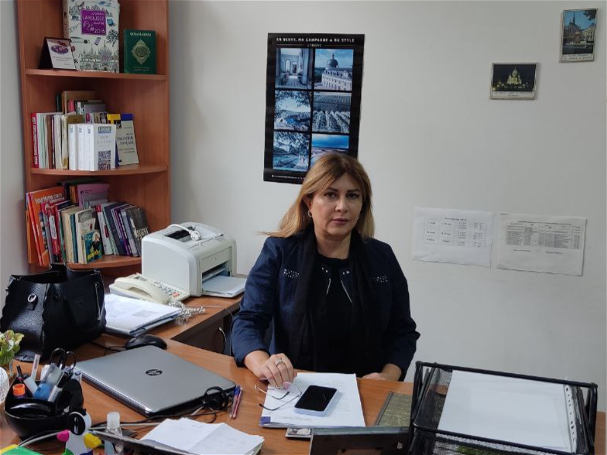 fil.e.d. professor Sadıxova Gülnarə-Kafedra Müdürü