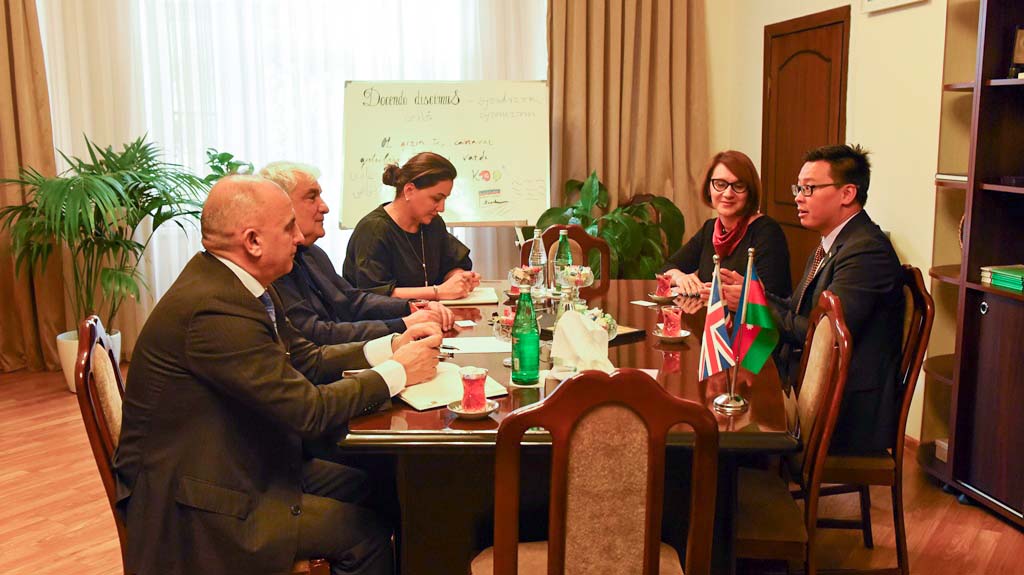 Камал Абдуллаев встретился с директором представительства “British Council”