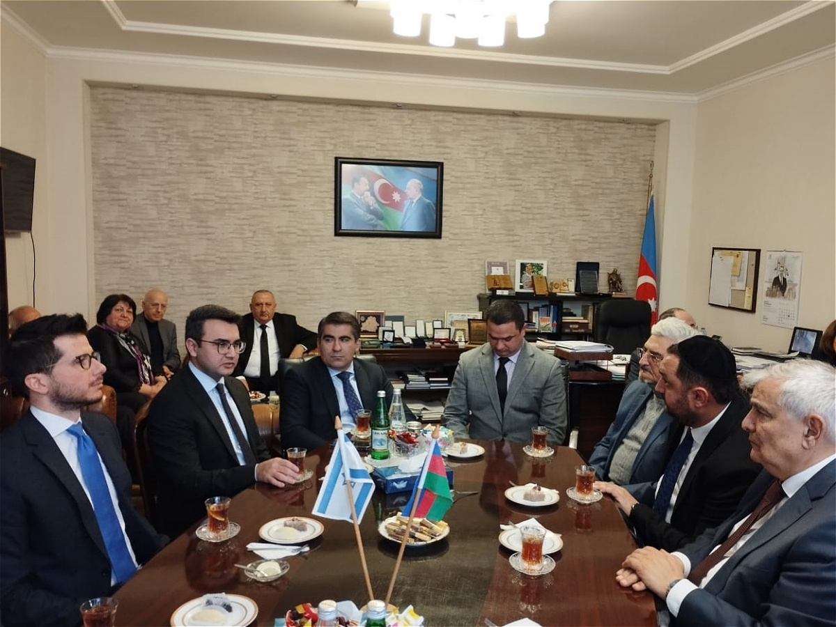 Камал Абдулла встретился с Послом Израиля в Азербайджане 