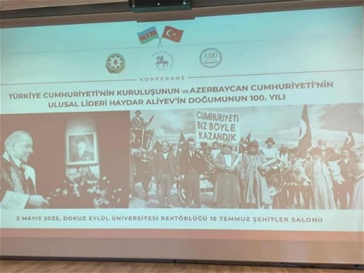 ADU və Doqquz Eylül Universiteti Ulu Öndərin 100 illiyinə həsr edilmiş konfrans təşkil edib