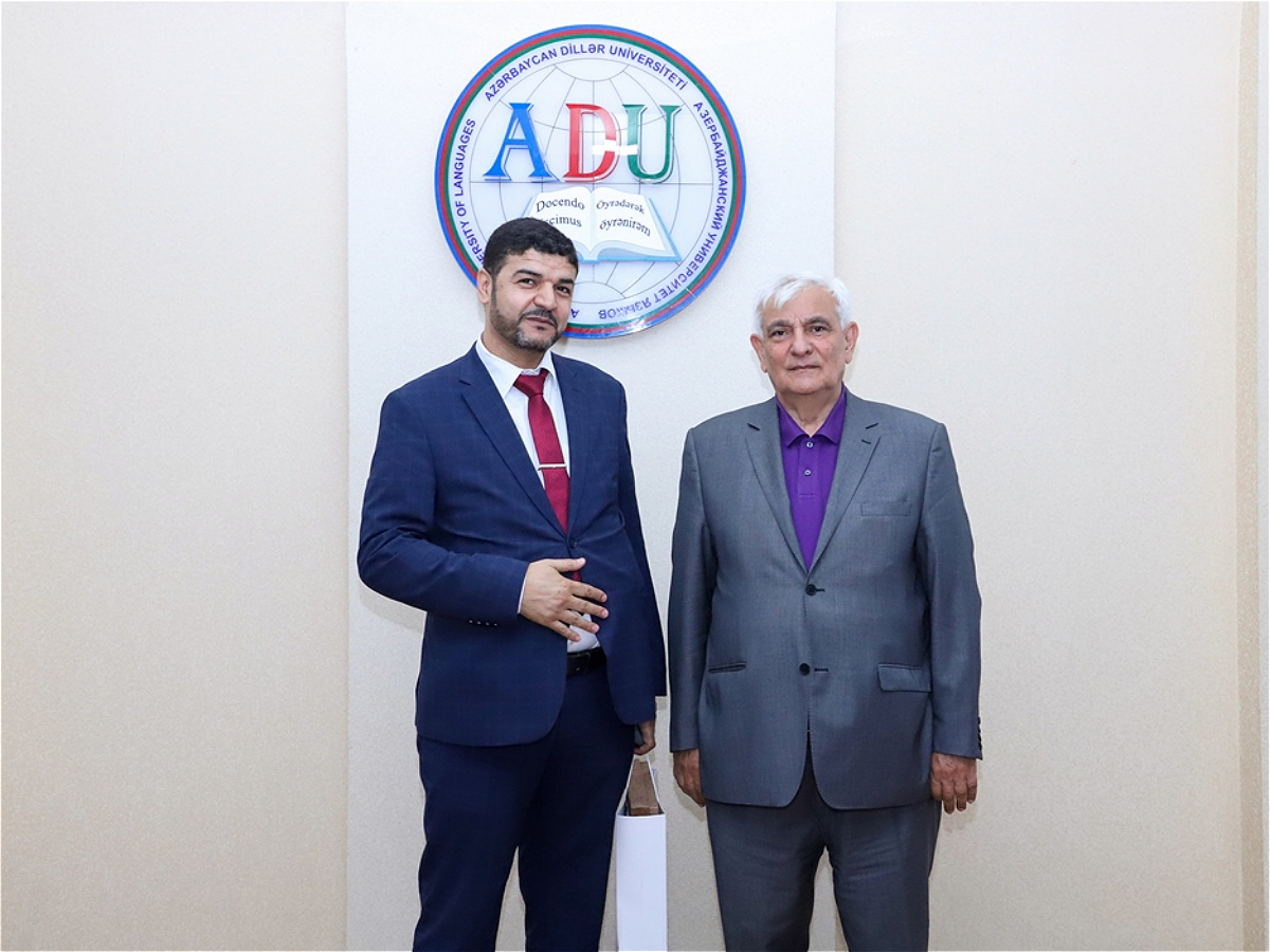 Kamal Abdulla met with rector of Naama University Center in Algeria