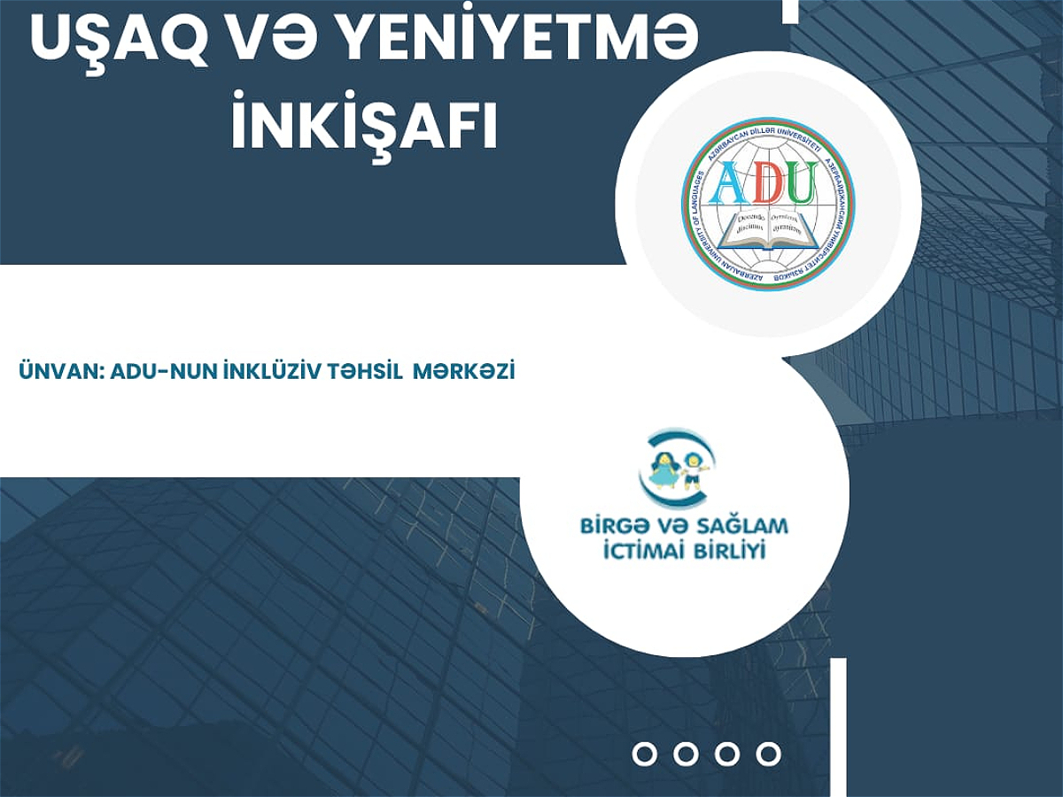 Training on "Child and Adolescent Development" to Be Organized at ADU