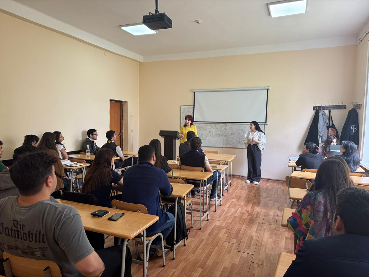 ADU-da Şərqi Avropada geosiyasi maraqlara dair açıq dərs keçirilib