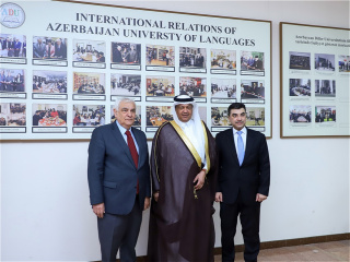 The Ambassador of the Kingdom of Saudi Arabia visited the Azerbaijan University of Languages (AUL)