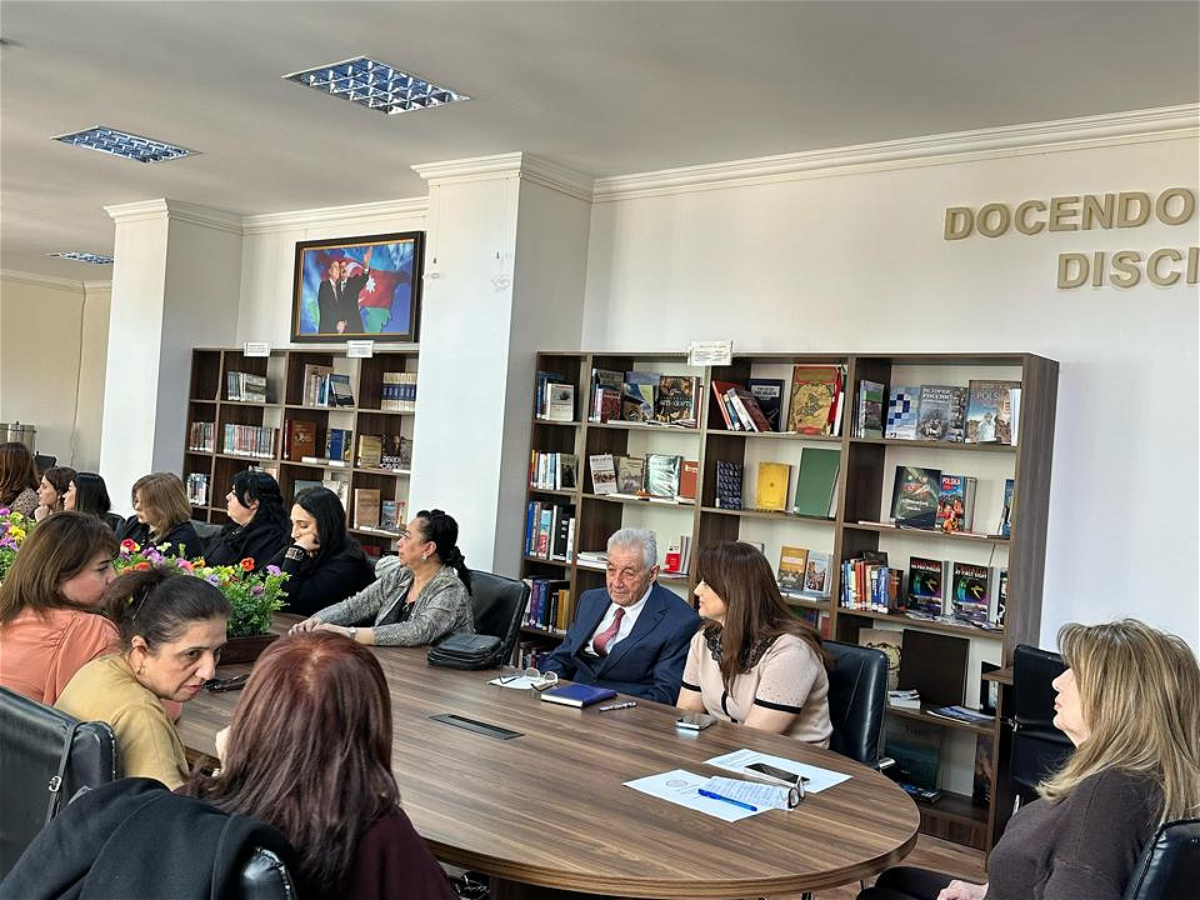  “Azərbaycan dilçiliyi: problemlər, perspektivləri” mövzusunda tədbir keçirilib