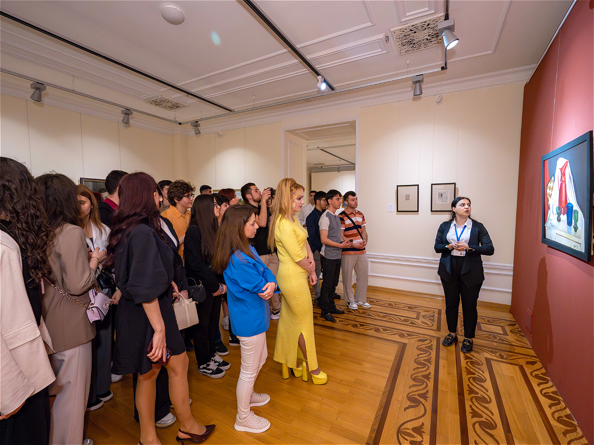 AUL teachers and students at the Belarusian fine arts exhibition