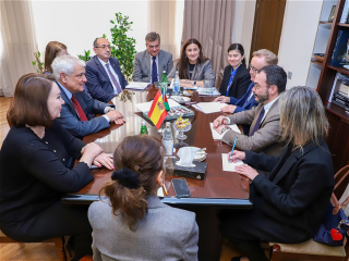 Kamal Abdulla met with the temporary Chargé D’Affaires of the Kingdom of Spain