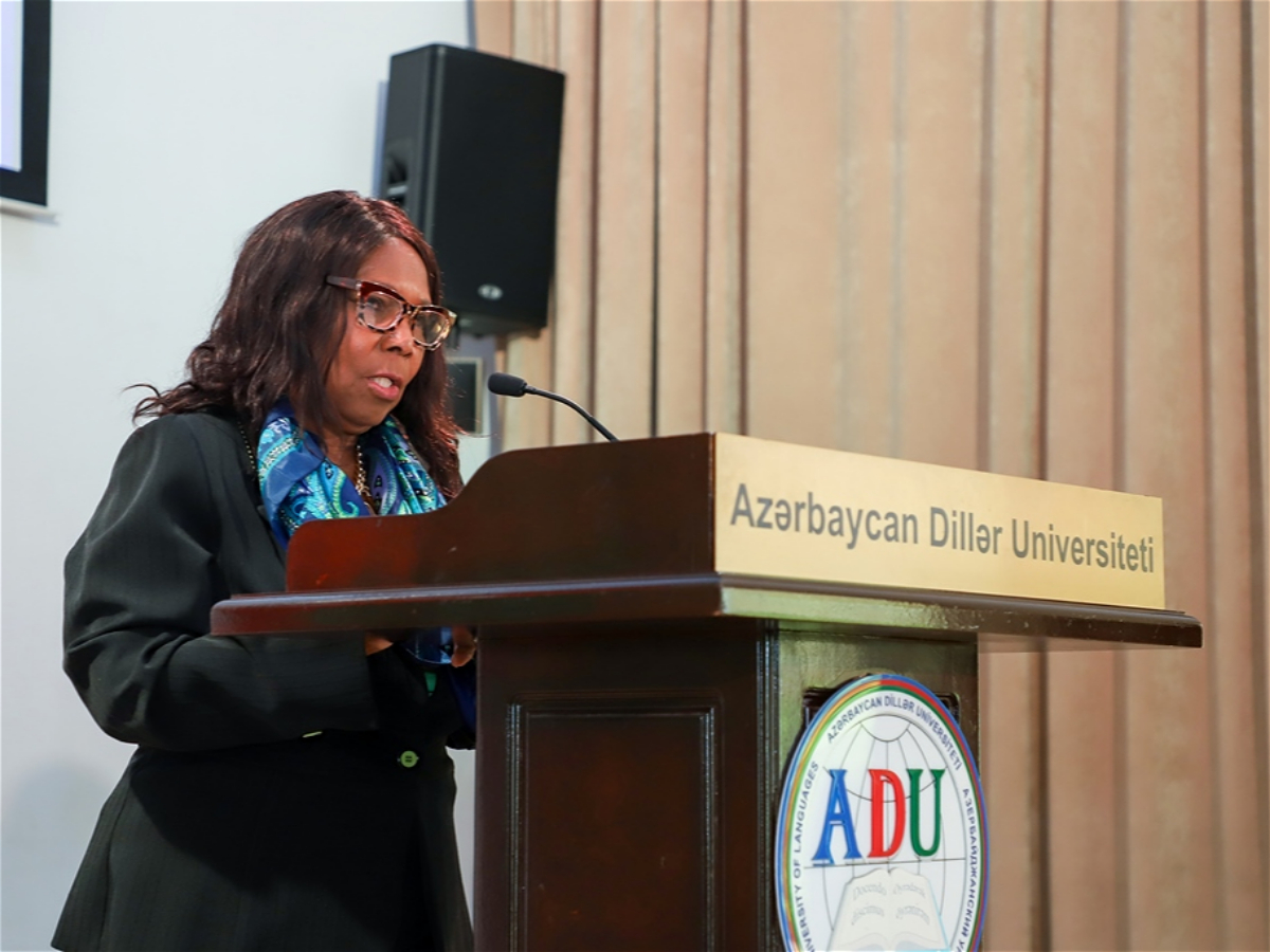 Jannah Scott: "Beynəlxalq elmi konfransın keçirilməsi çox vacib addımdır"