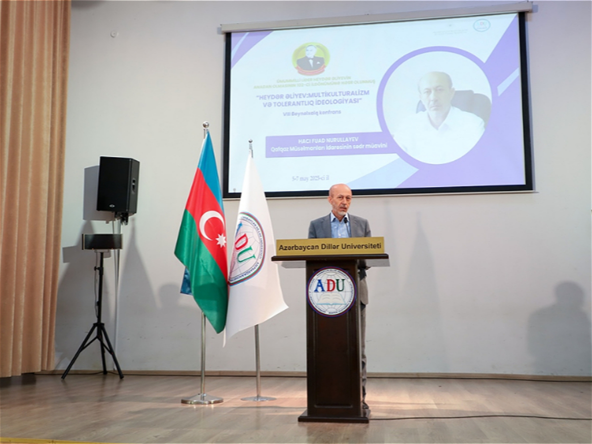 Fuad Nurullayev: "ADU-nun təşkil etdiyi konfrans çox dəyərli beynəlxalq tədbirdir" 