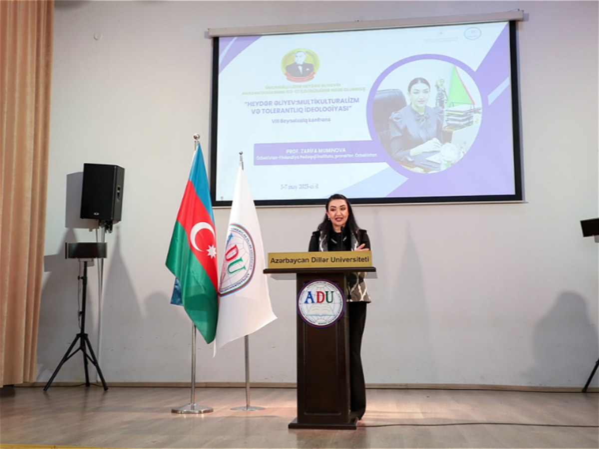 Zarifa Muminova: "Konfrans çox aktual bir mövzuya həsr olunub"