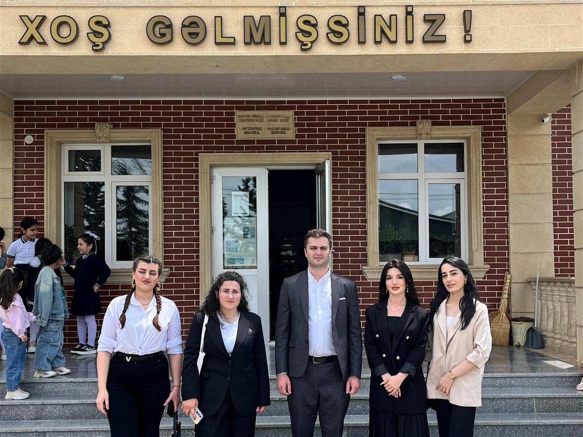 Tələbələr Cocuq-Mərcanlı və Zabux kənd məktəblərində pedaqoji təcrübəyə başlayıblar