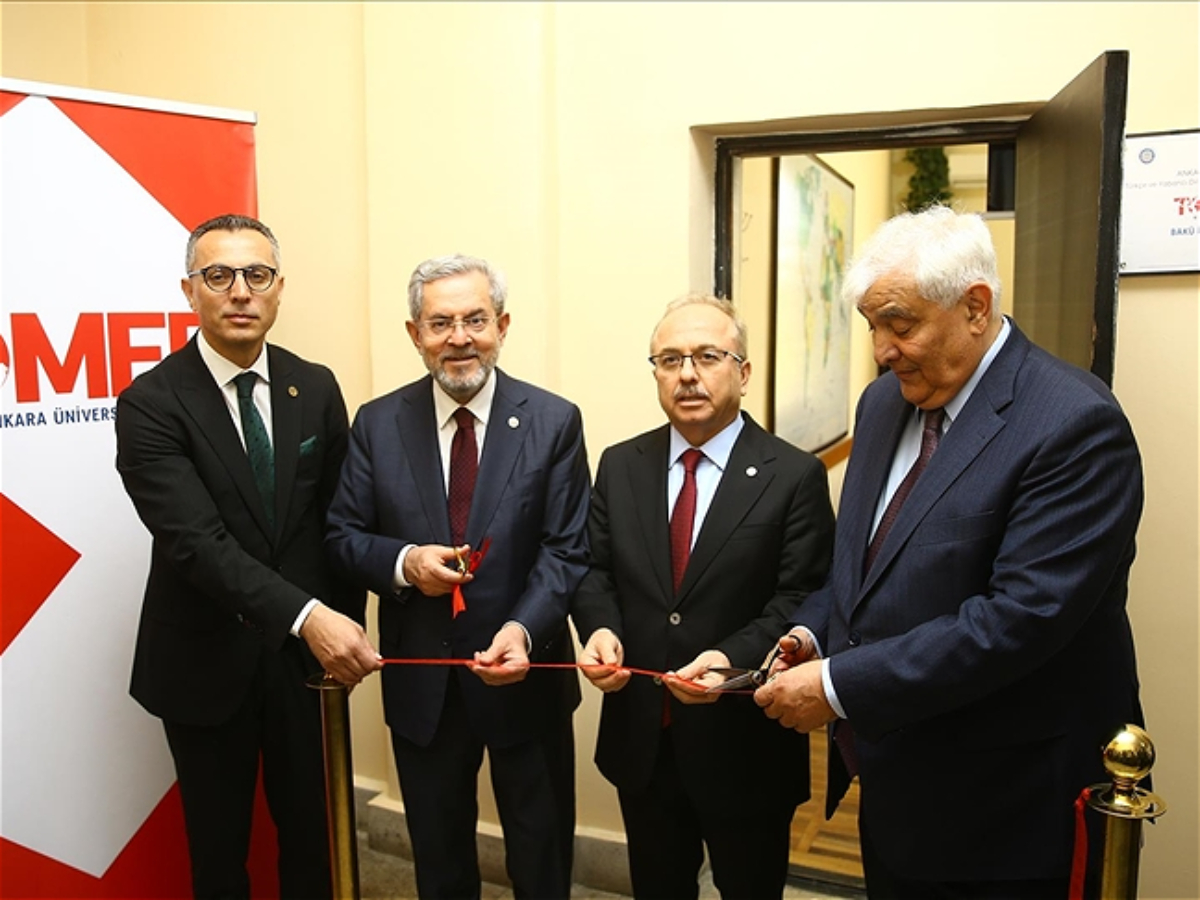 Azerbaycan'da Ankara Üniversitesi TÖMER'in irtibat bürosu açıldı